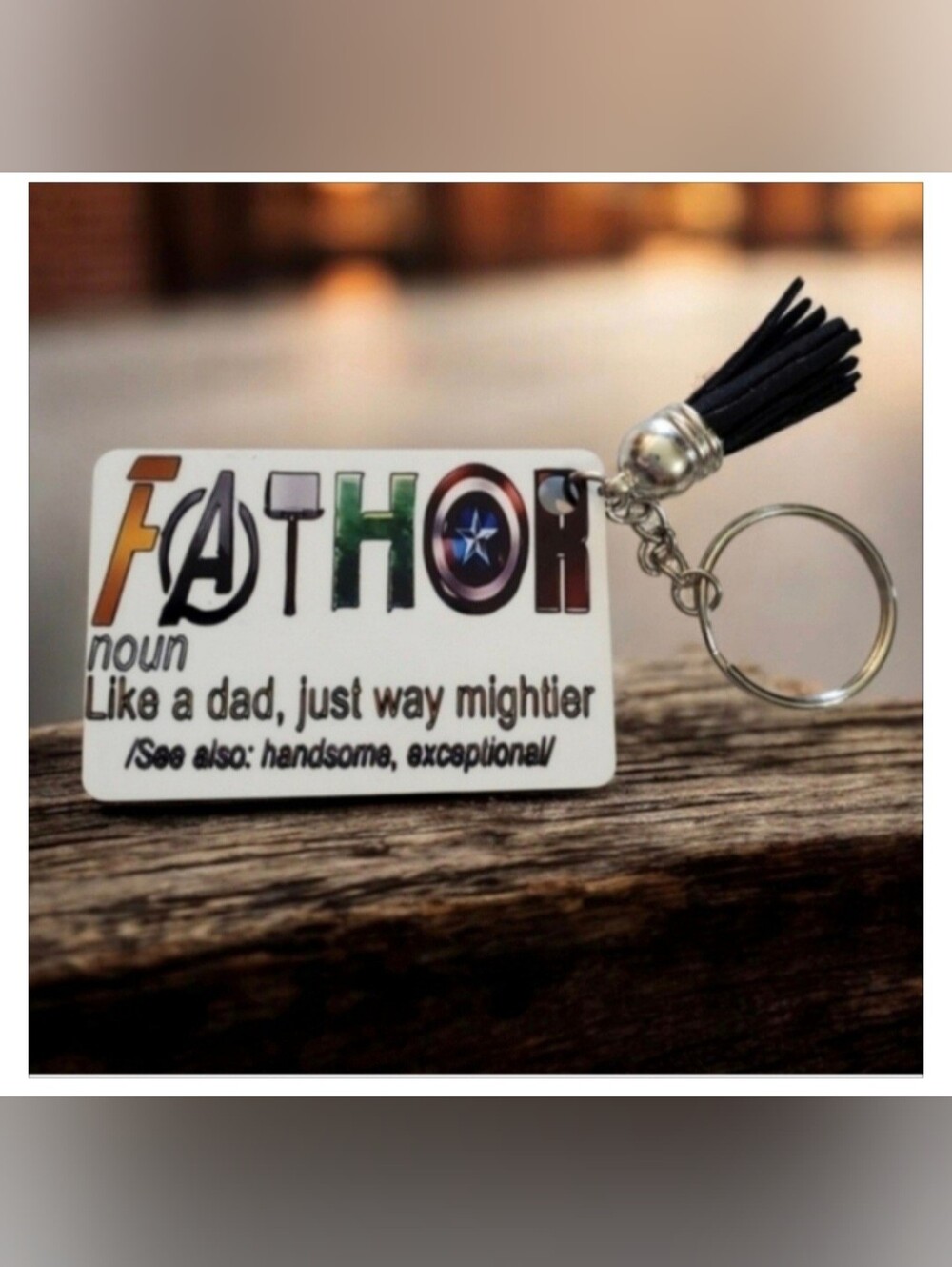 FATHOR Marvel Keychain